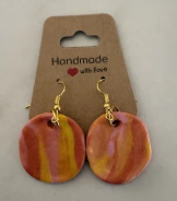 Clay earrings